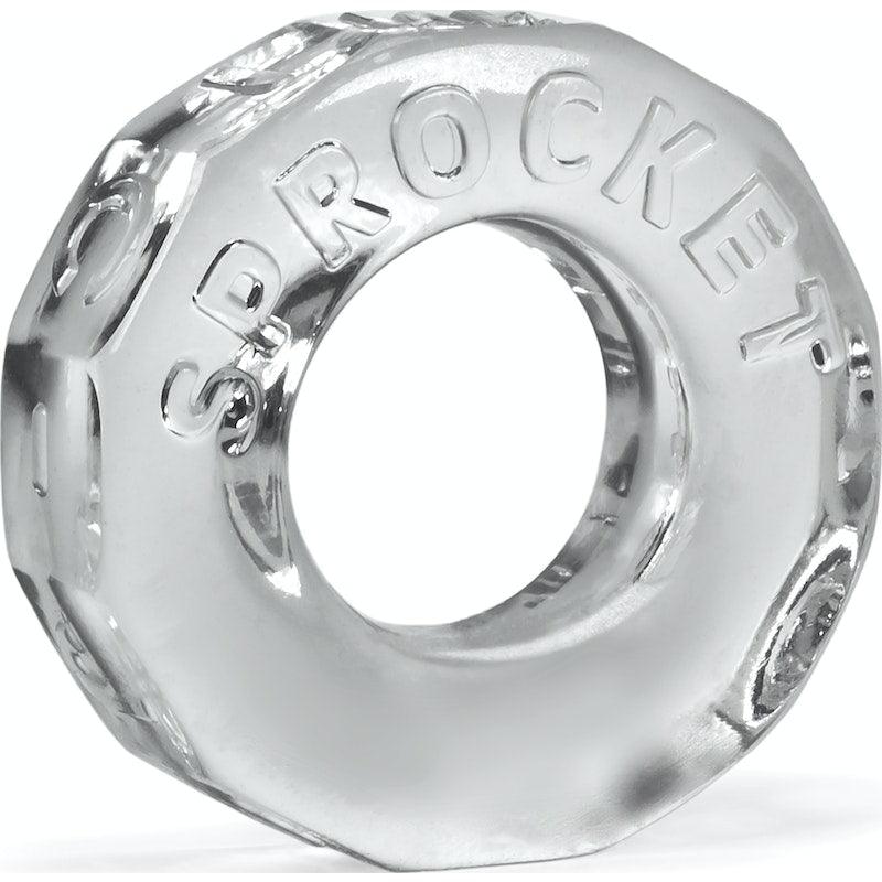 Sprocket Cockring Clear - Naughty by Nature Adult Store