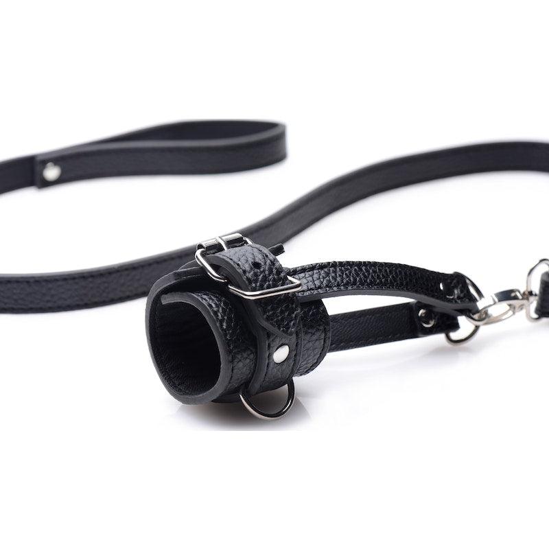Strict Ball Stretcher With Leash - Naughty by Nature Adult Store