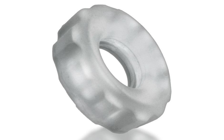 Super Hunkyjunk 3 Pc Cockrings Clear Ice - Adult Toys