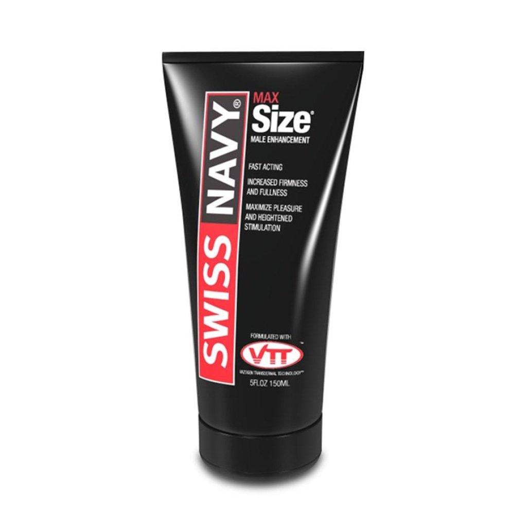 Swiss Navy Max Size Cream 5oz/147ml Tube - Naughty by Nature Adult Store