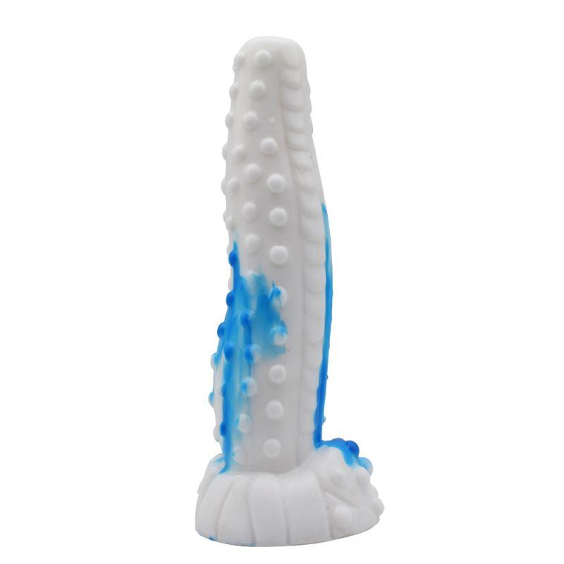 Tiger Dildo Blue/White - Naughty by Nature Adult Store