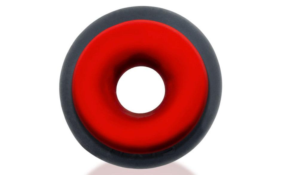 Ultracore Core Ballstretcher w Axis ring Red Ice - Adult Toys