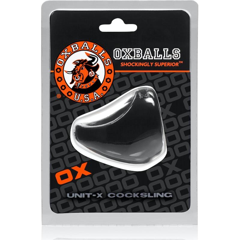 Unit X Cocksling Black - Adult Toys