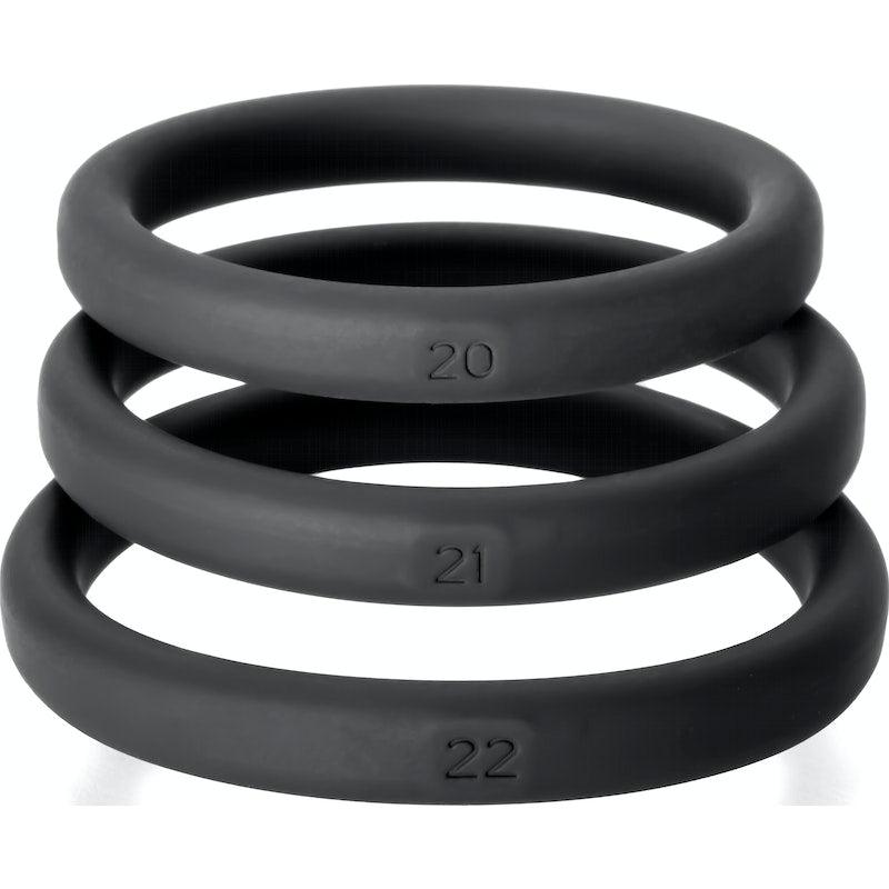 Xact - Fit Silicone Rings X - Large 3 Ring Kit - Adult Toys