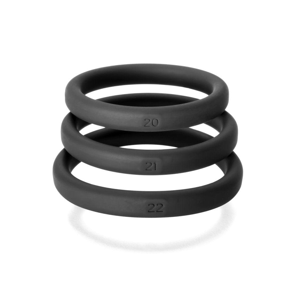 Xact - Fit Silicone Rings X - Large 3 Ring Kit - Adult Toys