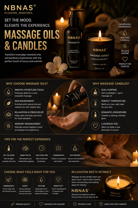 Set the Mood: The Ultimate Guide to Massage Oils & Candles
