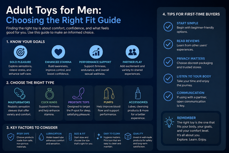 Adult Toys for Men: Choosing the Right Fit Guide