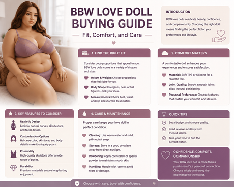 BBW Love Doll Buying Guide: Fit, Comfort, and Care