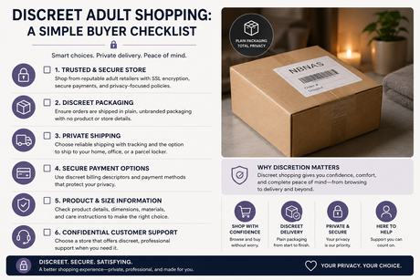 Discreet Adult Shopping: A Simple Buyer Checklist