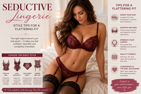 Seductive Lingerie: Style Tips for a Flattering Fit