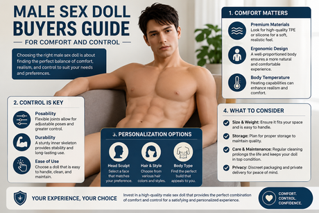 Male Sex Doll Buyers Guide for Comfort and Control