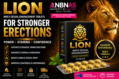 Lion Men's Sexual Enhancement Tablets for Stronger Erections: Everything You Need to Know