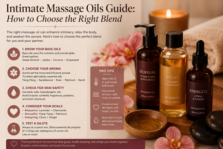 Intimate Massage Oils Guide: How to Choose the Right Blend