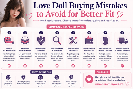 Love Doll Buying Mistakes to Avoid for Better Fit
