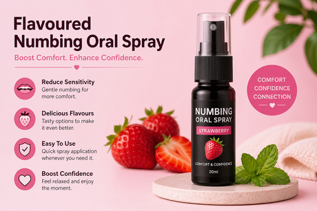 Flavoured Numbing Oral Sprays: The Game-Changer for Confidence & Comfort