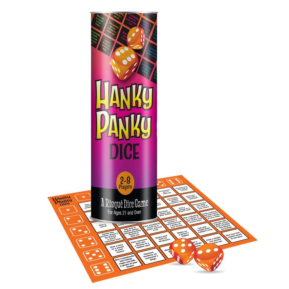 Hanky Panky Dice - Couples Dice Game - Naughty by Nature Adult Store