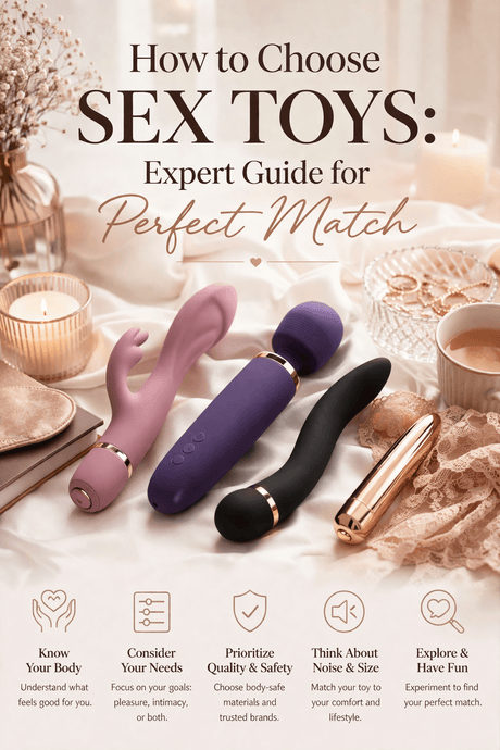 How to Choose Sex Toys: Expert Guide for Perfect Match - Naughty by Nature Adult Store
