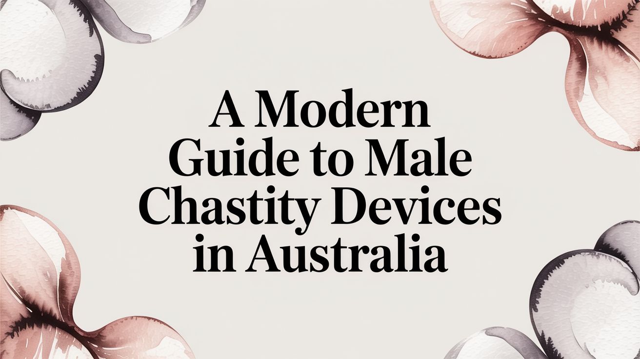 A Modern Guide to Male Chastity Devices in Australia