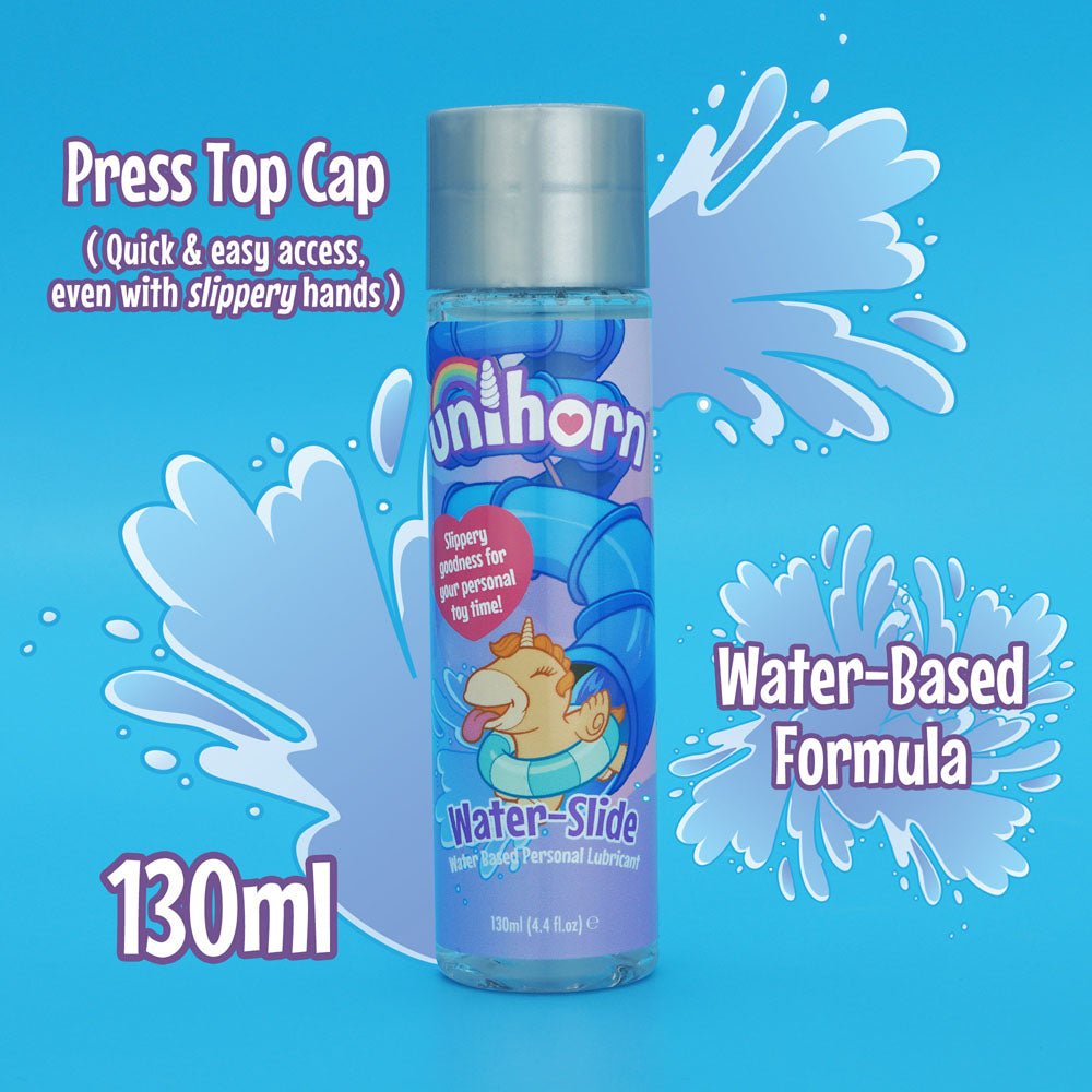 Slide Into Pleasure With Unihorn Water-Slide Lubricant - Naughty by Nature Adult Store