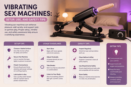 Vibrating Sex Machines: Setup, Use, and Safety Tips - Naughty by Nature Adult Store