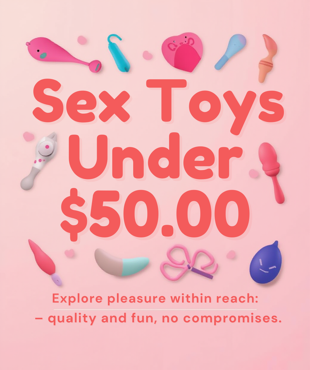 Under $50.00 Sex Toys & Lingerie Finds - Naughty by Nature Adult Store