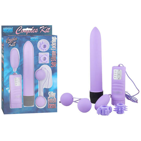 Couples Kit - Purple Couples Kit - 5 Piece Set - Naughty by Nature Adult Store