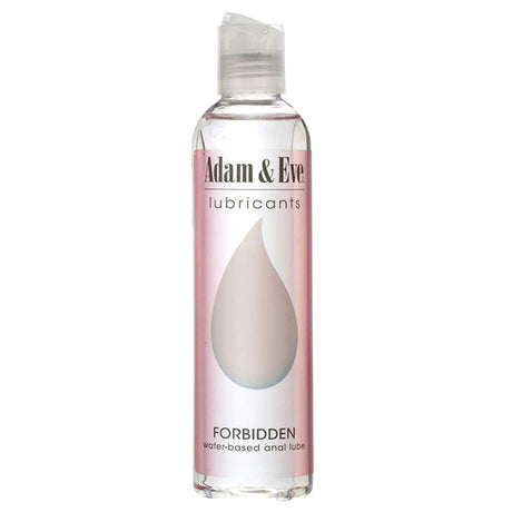 Adam & Eve Forbidden - Water Based Anal Lubricant - 118 ml (4 oz) Bottle - Naughty by Nature Adult Store