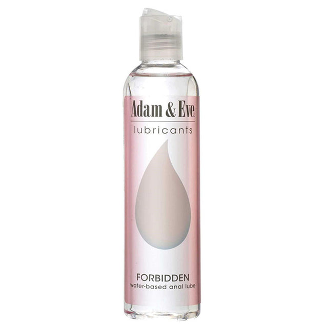Adam & Eve Forbidden - Water Based Anal Lubricant - 118 ml (4 oz) Bottle - Naughty by Nature Adult Store