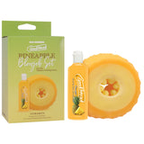 GoodHead Pineapple Blowjob Set Pineapple Stroker With Flavoured Lubricant