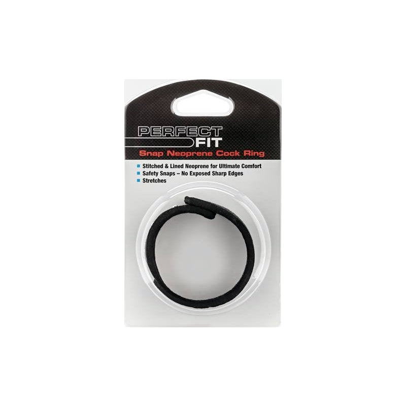 Neoprene Snap Cockrings - Naughty by Nature Adult Store