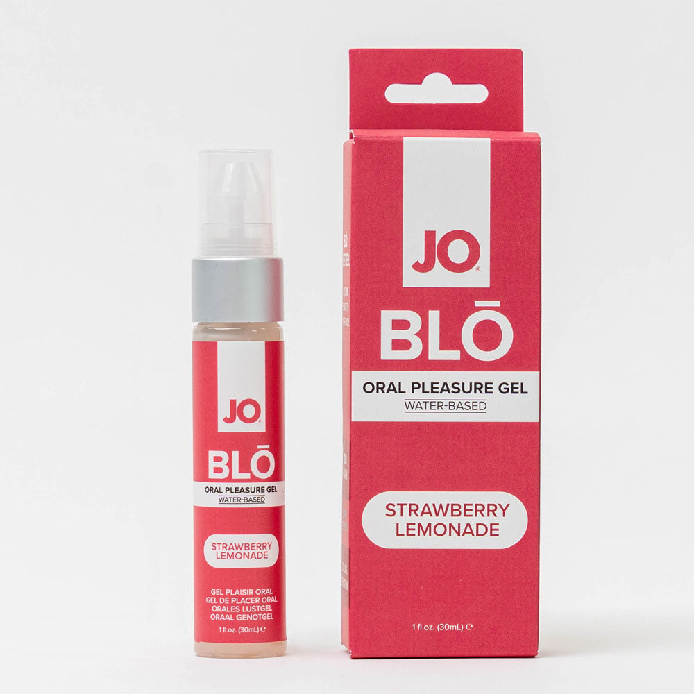 JO Blo Strawberry Lemonade Flavoured Oral Pleasure Gel 30ml Bottle
