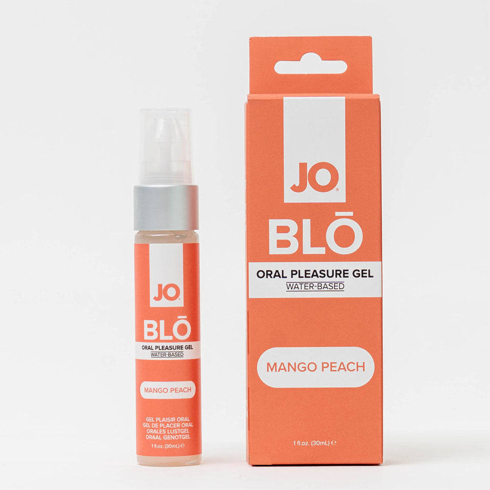 JO Blo Mango Peach Flavoured Oral Pleasure Gel 30 Ml Bottle
