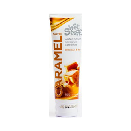 Wet Stuff Salted Caramel Tube 100g - Naughty by Nature Adult Store