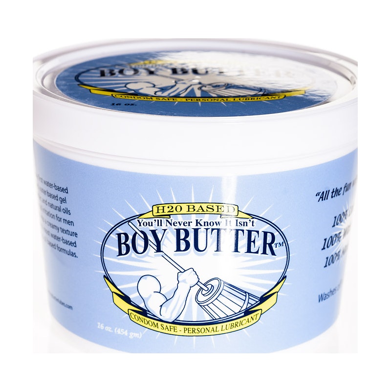Boy Butter H2O 16oz Tub - Naughty by Nature Adult Store