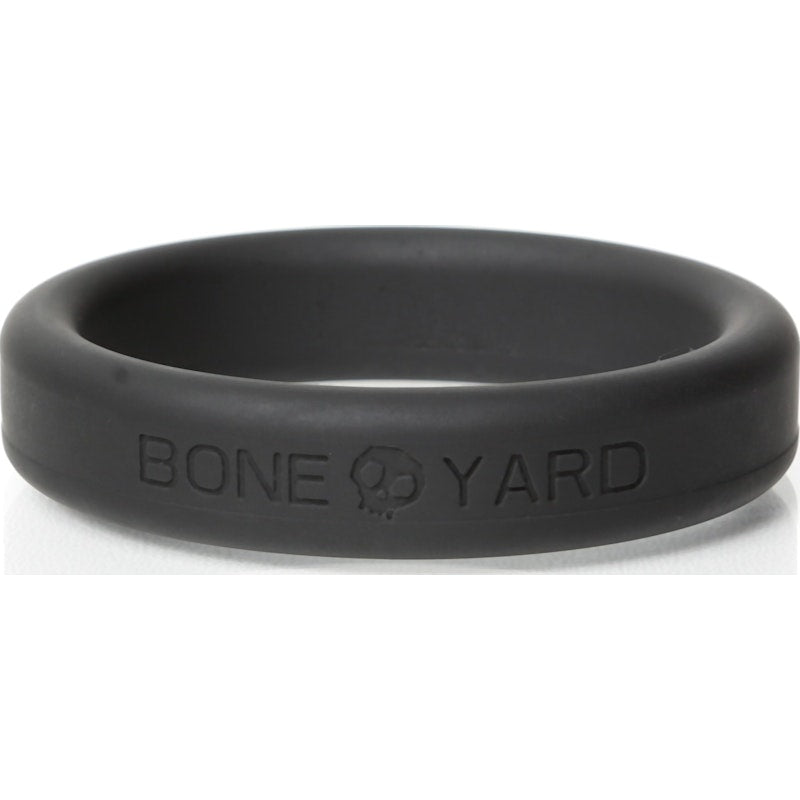Boneyard Silicone Ring 45mm Black - Naughty by Nature Adult Store