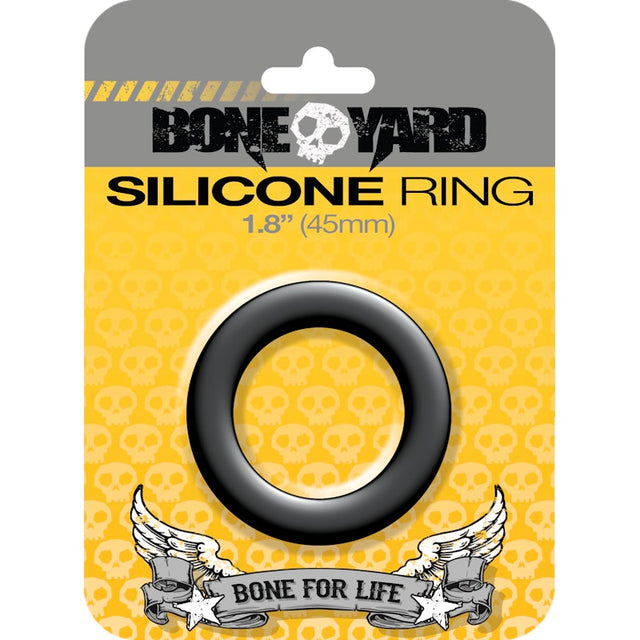 Boneyard Silicone Ring 45mm Black - Naughty by Nature Adult Store