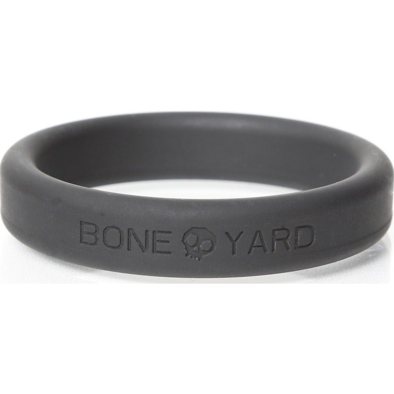 Boneyard Silicone Ring 50mm Black - Naughty by Nature Adult Store