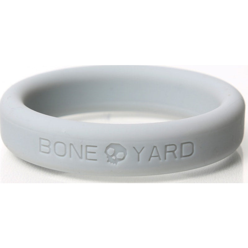 Boneyard Silicone Ring 45mm Grey - Naughty by Nature Adult Store