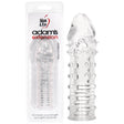 Adam & Eve Adam's Extension - Clear Penis Sleeve - Naughty by Nature Adult Store