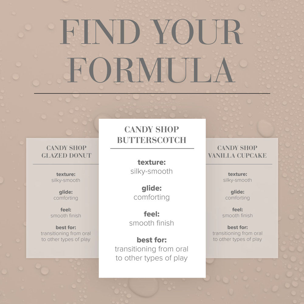 JO Candy Shop Butterscotch Lube 60 Milliliters Water Based Lubricant Bottle