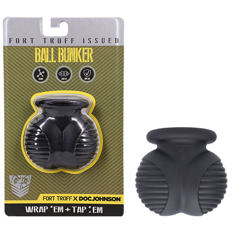 Fort Troff - Ball Bunker - Black Ball Stretcher - Naughty by Nature Adult Store