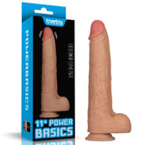11in Vibrating USB Power Basics Cock - Adult Toys