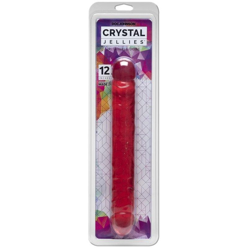 12 in Jr. Double Dong Pink - Adult Toys