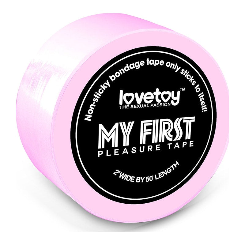 My First Non-Sticky Bondage Tape Pink - Naughty by Nature Adult Store