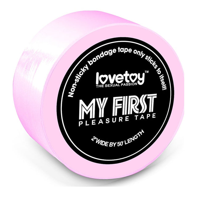 My First Non-Sticky Bondage Tape Pink - Naughty by Nature Adult Store