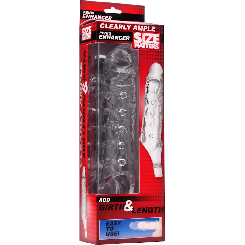Clearly Ample Penis Enhancer Sheath - Naughty by Nature Adult Store