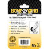 Ultimate Silicone Cock Ring Black - Naughty by Nature Adult Store