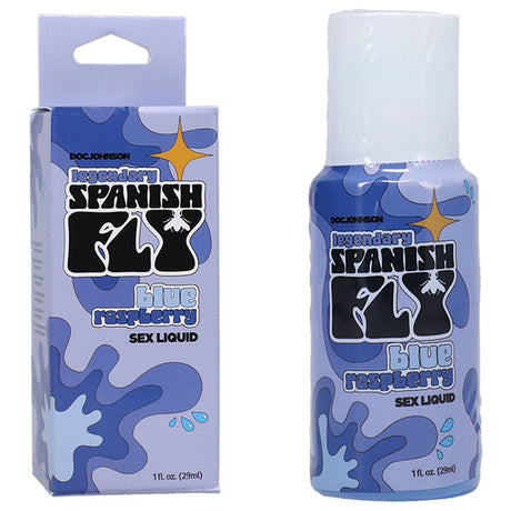 Spanish Fly Sex Liquid - Blue Raspberry - Aphrodisiac Enhancer - Naughty by Nature Adult Store