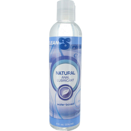 Natural Water Based Anal Lube 8oz/236ml - Naughty by Nature Adult Store