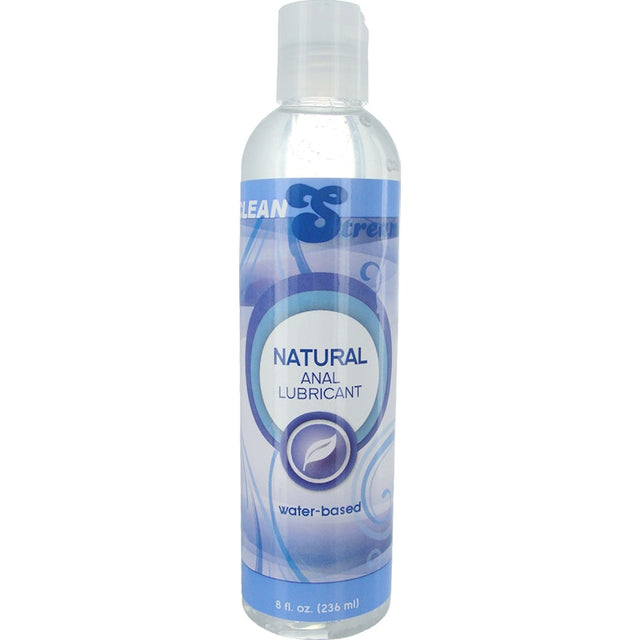Natural Water Based Anal Lube 8oz/236ml - Naughty by Nature Adult Store